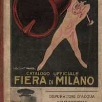La copertina del catalogo della Fiera del 1924 realizzata dallo studio Magagnoli (Archivio Fondazione Fiera di Milano)
