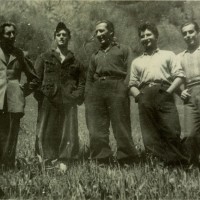 Fig. 17 Maggio 1944. Val Maira [Archivio Istoreto, fondo fotografico Fondazione solidarietà nazionale]