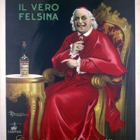 Adolfo Busi, pubblicità per Amaro Buton di Bologna (editore/stampatore Chappuis, Bologna). (Civica Raccolta delle stampe Achille Bertarelli di Milano).